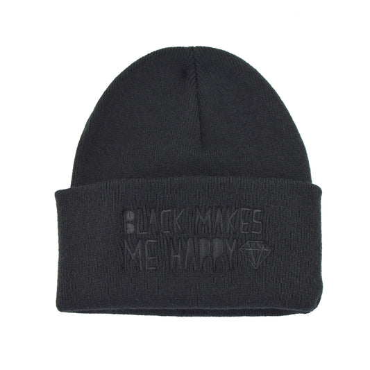 DARKSIDE Black Makes Me Happy Beanie Hat