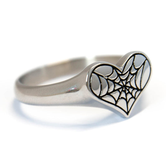 MYSTICUM LUNA Cobweb Ring