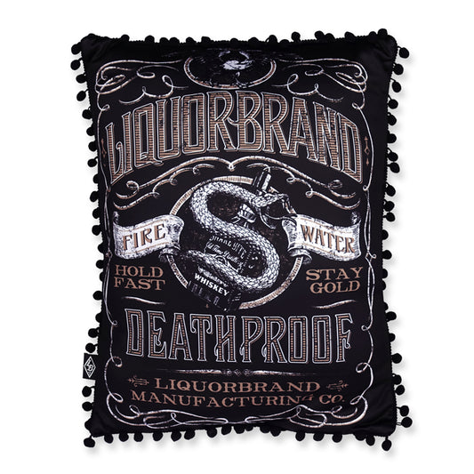 LIQUORBRAND Whiskey Pillow