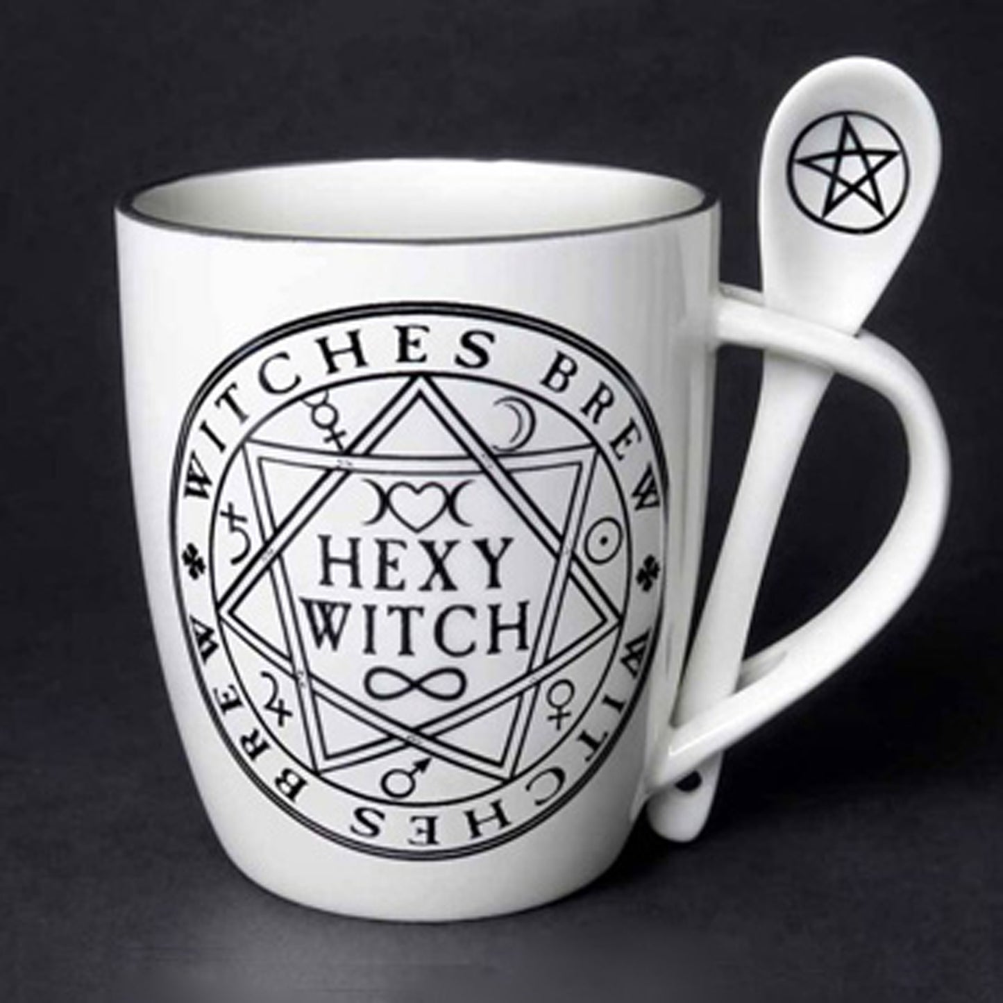 ALCHEMY GOTHIC Hexy Witch: Mug and Spoon Set