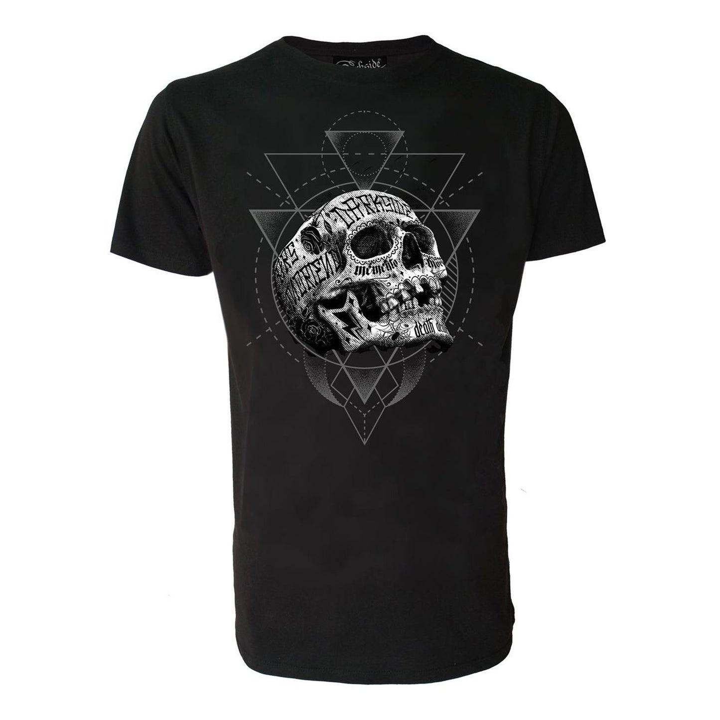 DARKSIDE Inked Skull T Shirt