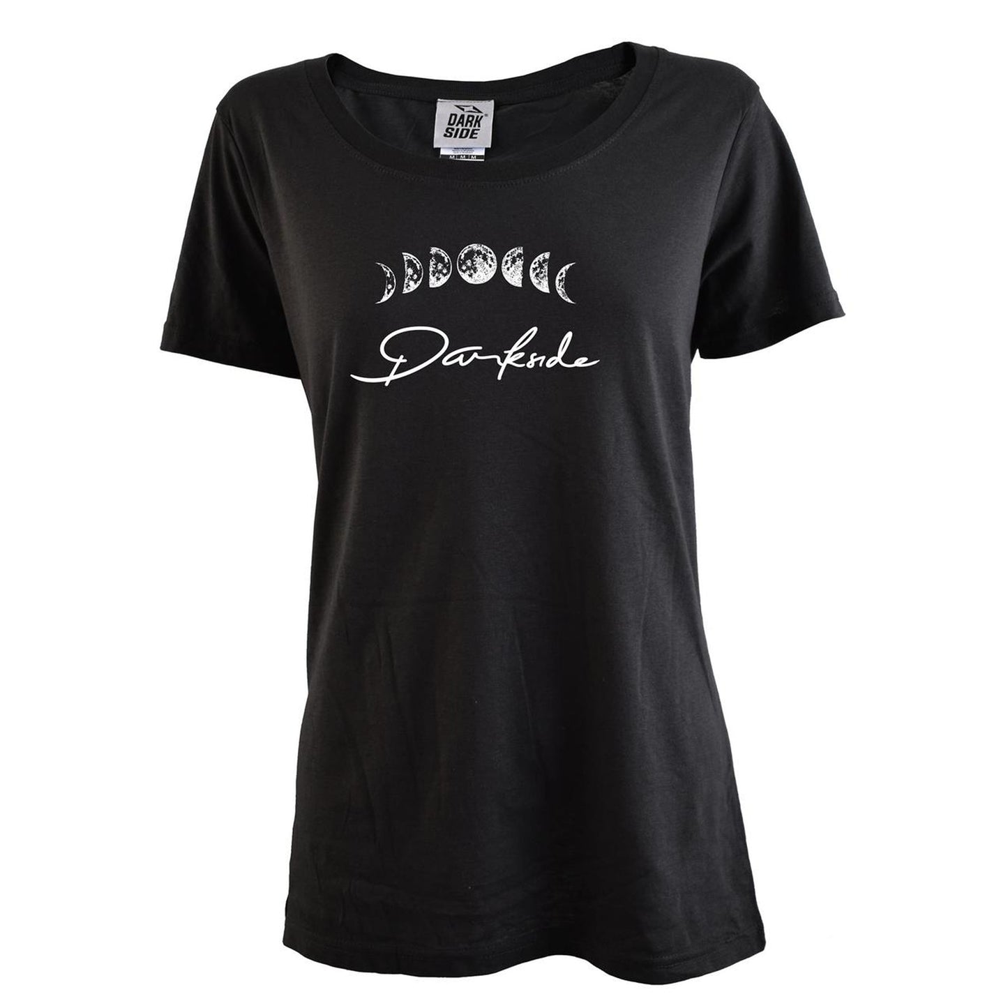 DARKSIDE Moon Phase Scoop Neck T Shirt