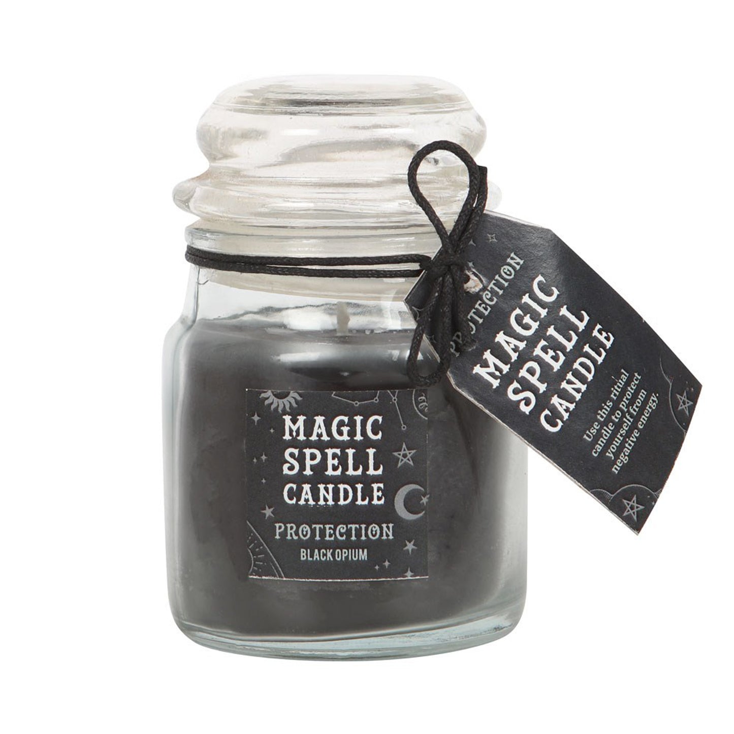 OPIUM PROTECTION Spell Candle Jar