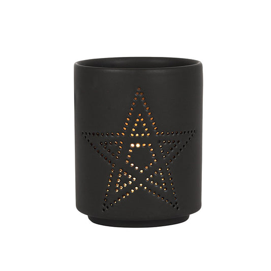 PENTAGRAM Cut out Tealight Holder