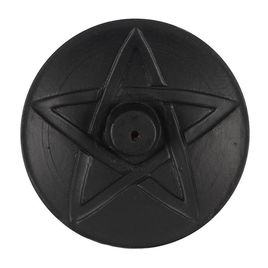 PENTAGRAM Terracotta Incense Plate
