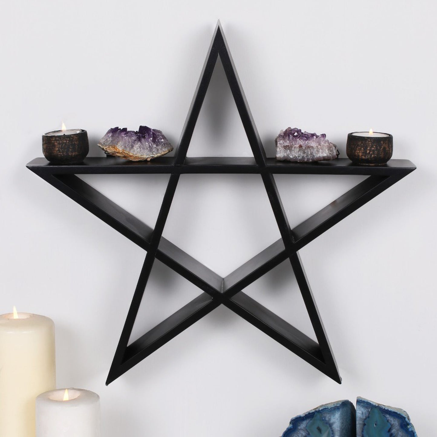 PENTAGRAM Wall Art Shelf