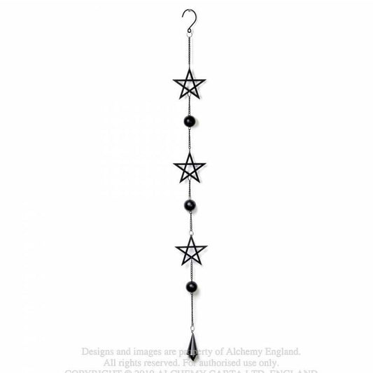ALCHEMY GOTHIC Pentagram: Hanging Decoration