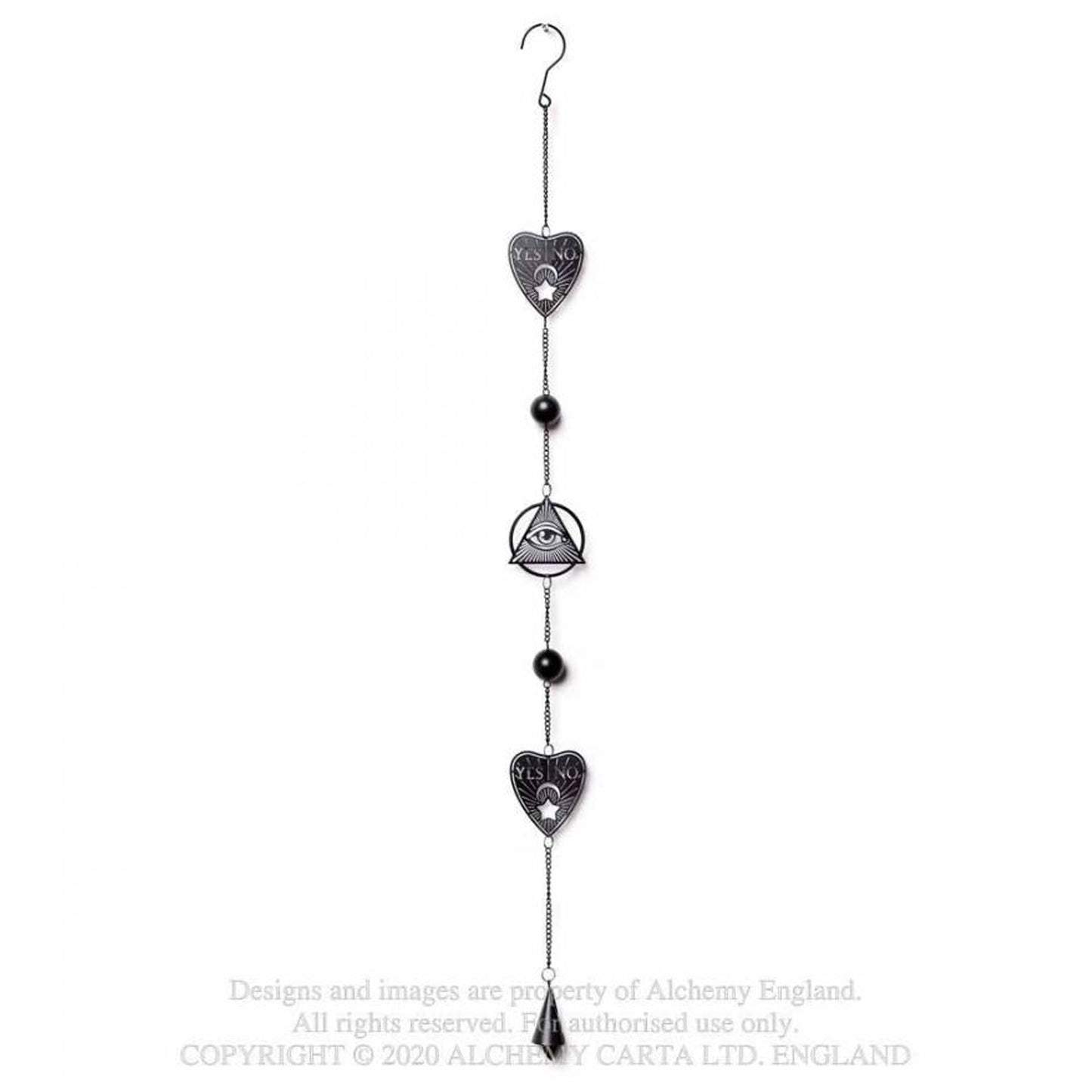 ALCHEMY GOTHIC Planchette: Hanging Decoration