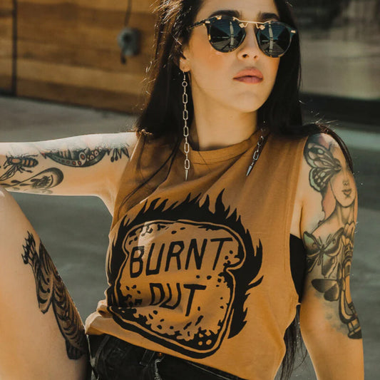 PYKNIC Burnt Out Muscle Tee