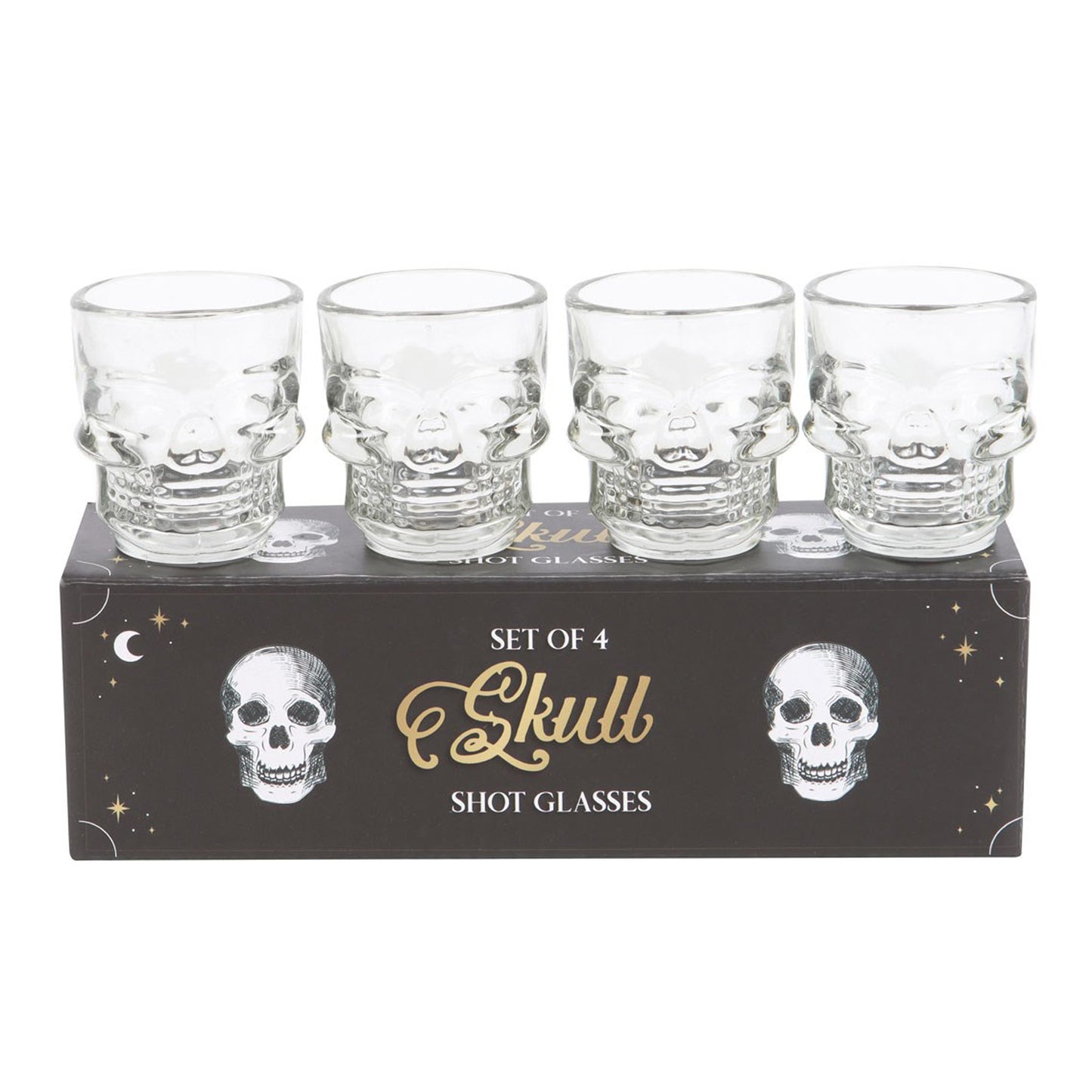 SKULL Shot Glasses Set (4)