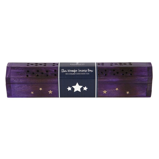 STAR Wooden Incense Box Set BERGAMOT