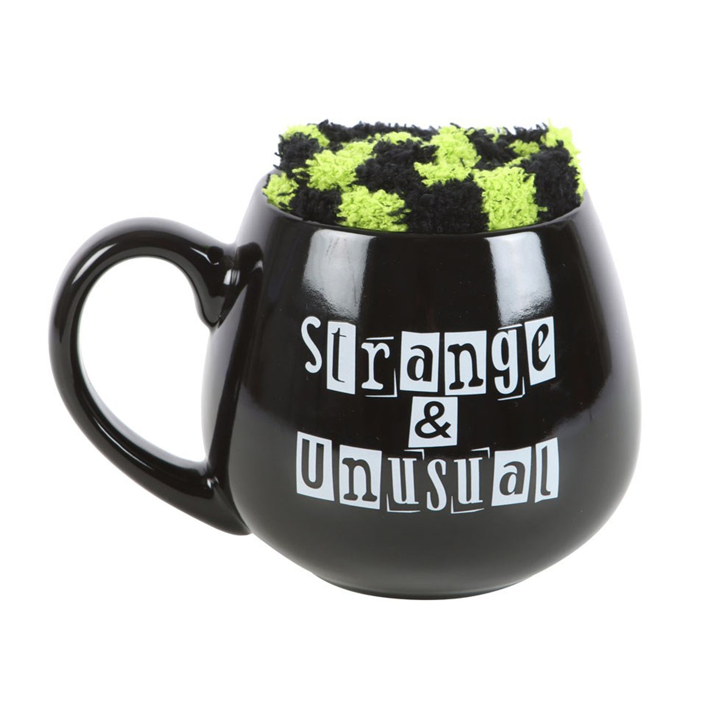 STRANGE & UNUSUAL Mug & Socks Gift Set
