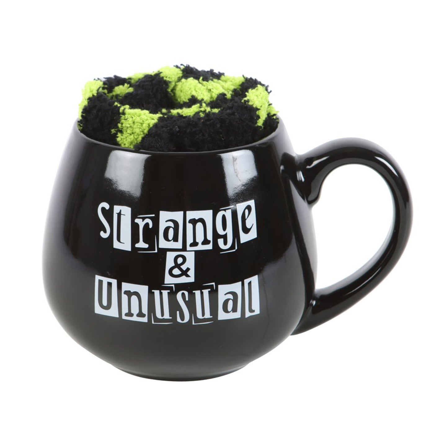 STRANGE & UNUSUAL Mug & Socks Gift Set