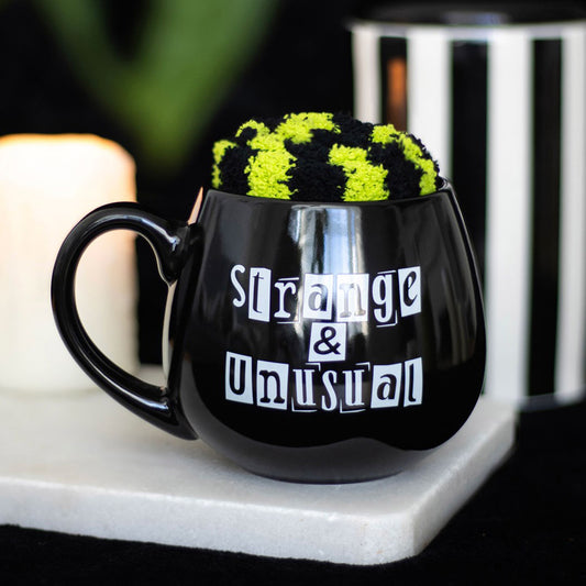 STRANGE & UNUSUAL Mug & Socks Gift Set