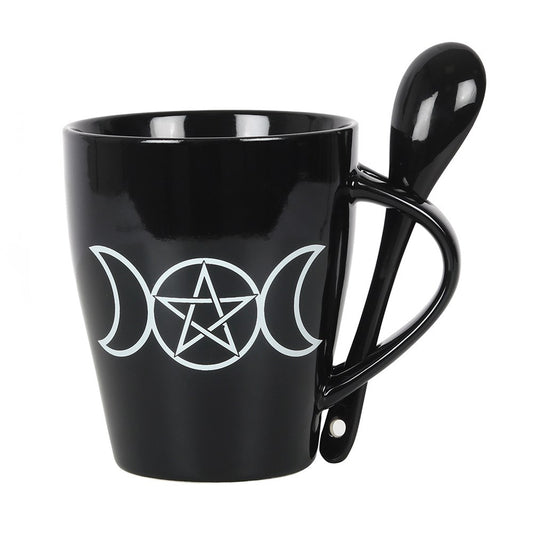TRIPLE MOON Mug & Spoon Set