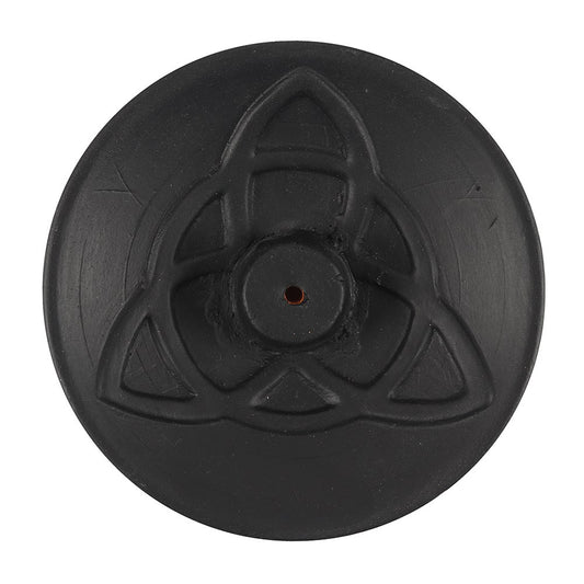 TRIQUETRA Terracotta Incense Plate