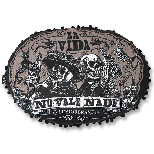 LIQUORBRAND Viva La Vida Pillow