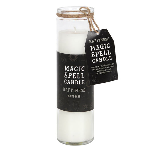 HAPPINESS Spell Tube Candle