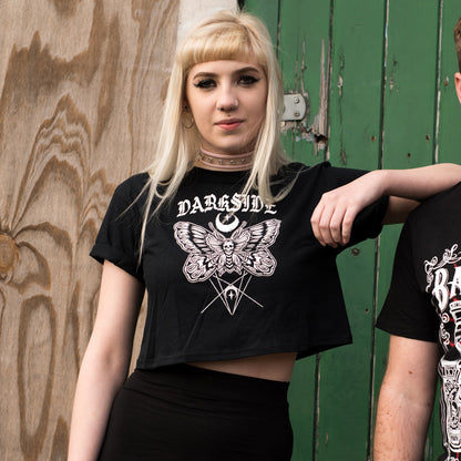 DARKSIDE Death Moth Crop Top