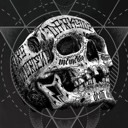 DARKSIDE Inked Skull T Shirt