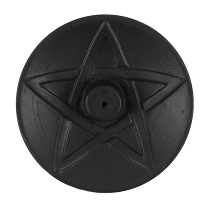 PENTAGRAM Terracotta Incense Plate