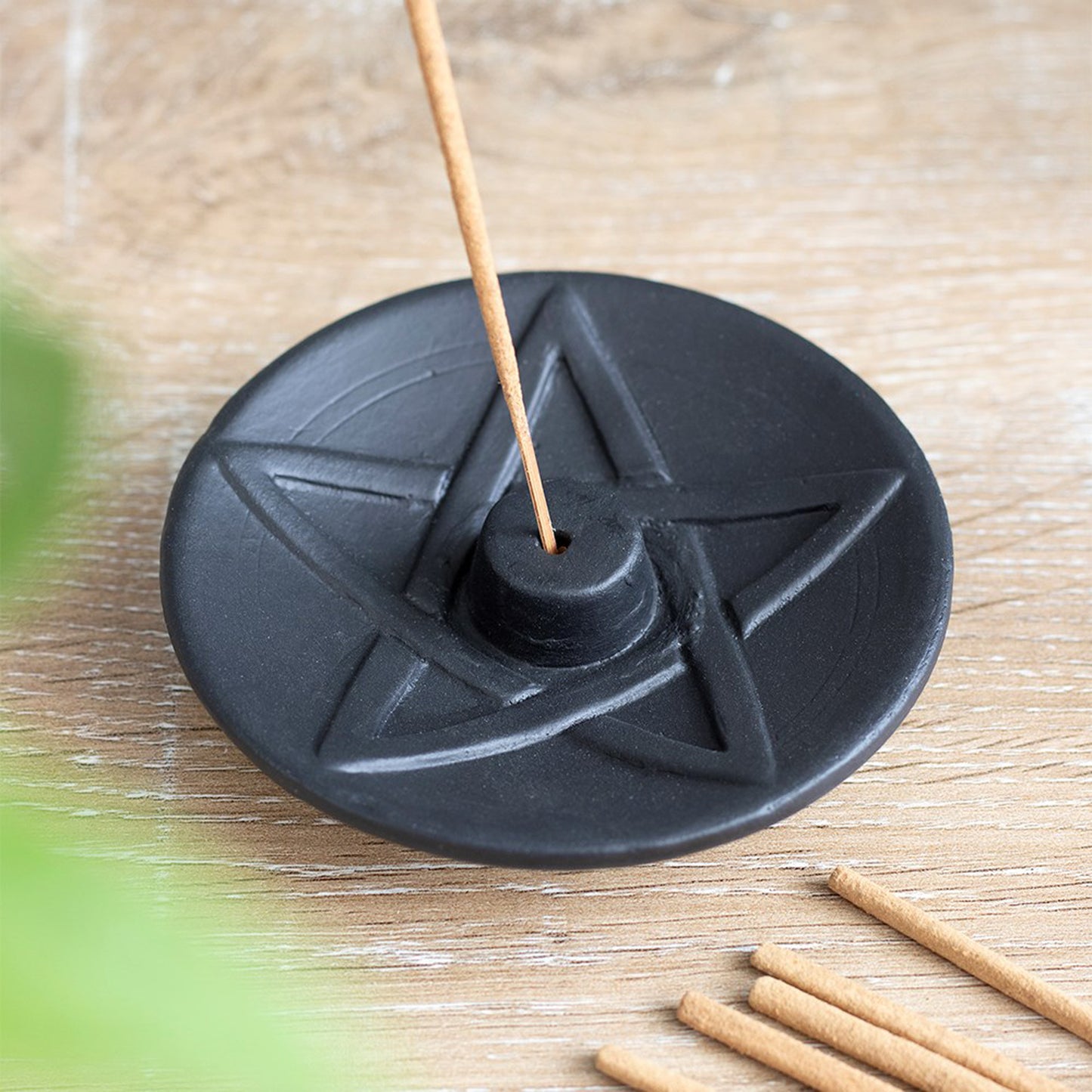 PENTAGRAM Terracotta Incense Plate