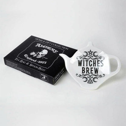 ALCHEMY GOTHIC Witches Brew: Tea Spoon Rest
