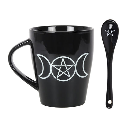 TRIPLE MOON Mug & Spoon Set