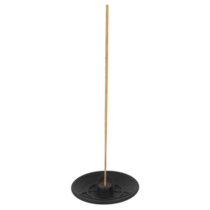TRIQUETRA Terracotta Incense Plate
